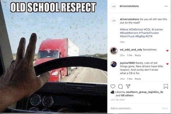 truck driver meme